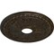 Ekena Millwork Raymond Medallion (Canopies up to 5 1/8"), 18 1/8"OD 3 5/8"ID x 1 1/8"P, Stone Hearth Crackle CM18RASHC - alternate 2